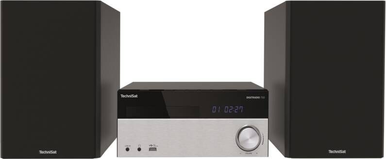 Technisat Digitradio 750 micro geluidssysteem met DAB+ zwart zilver