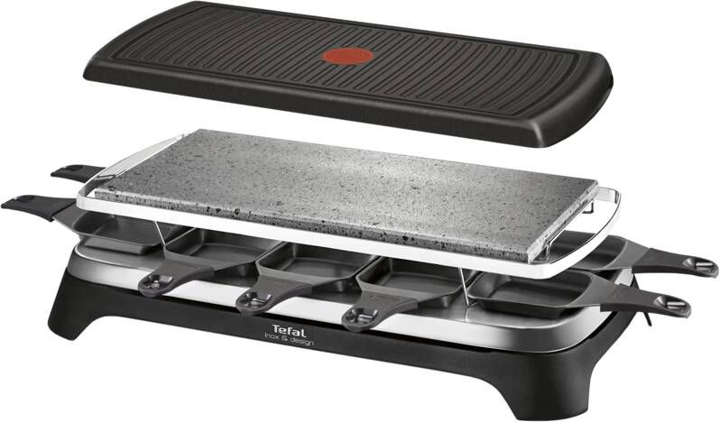 Tefal Inox & Design 3-in-1 RE45A8 Gourmetstel 10 personen