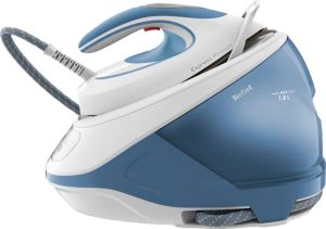 Tefal Stoomstrijksysteem SV9202 Express Protect Pompdruk: 7 5 bar stoomstoot: 520 g min. Stoomopbrengst: 130 g min. Anti-kalk-collector Durillium AirGlide Autoclean-strijkzool