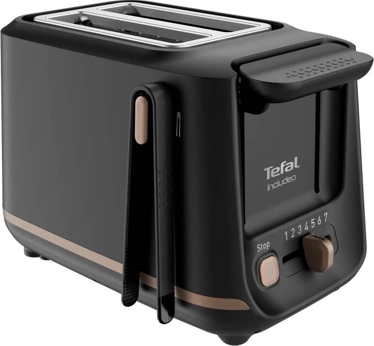Tefal Includeo TT5338 Broodrooster Zwart