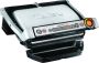 Tefal Contactgrill GC712D OptiGrill+ 6 grillprogramma's past temperatuur + barbecuecyclus aan het grillgerecht aan bakplaten met antiaanbaklaag - Thumbnail 1