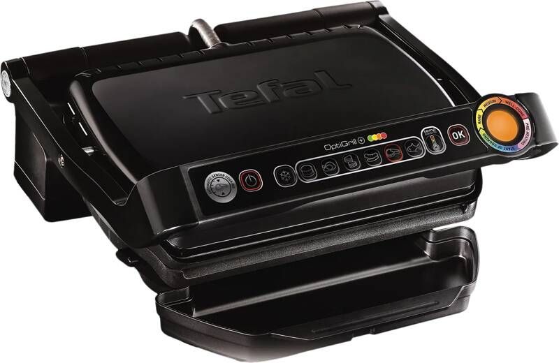 Tefal Optigrill+ GC7128 Contactgrill 2000W Zwart