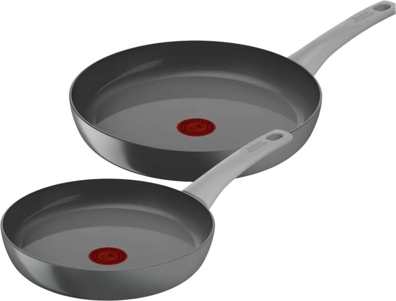 Tefal Renew ON C42790 Keramische koekenpannenset 24 + 28 cm
