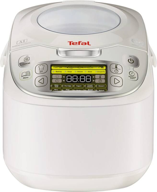 Tefal RK8121 45-in-1 Rijst en Multicooker Wit