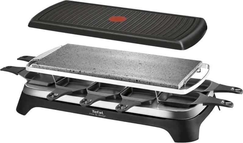 Tefal Inox & Design 3-in-1 RE45A8 Gourmetstel 10 personen