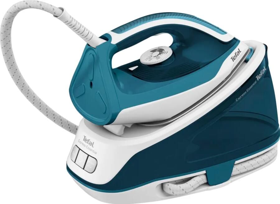 Tefal Stoomstrijksysteem SV6115 Express Essential Pompdruk: 5 2 bar stoomstoot: 280 g min. Stoomopbrengst: 120 g min. Calc Clear-technologie Xpress Glide strijkzool eco-functie