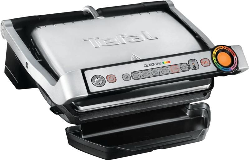 Tefal OptiGrill GC716D12 Contactgrill Inclusief wafelplaten