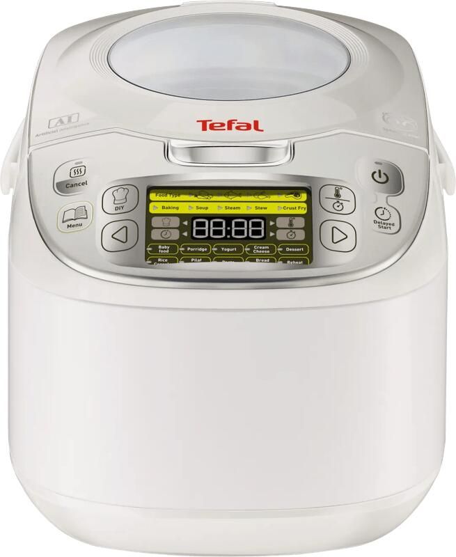 Tefal RK8121 45-in-1 Rijst en Multicooker Wit