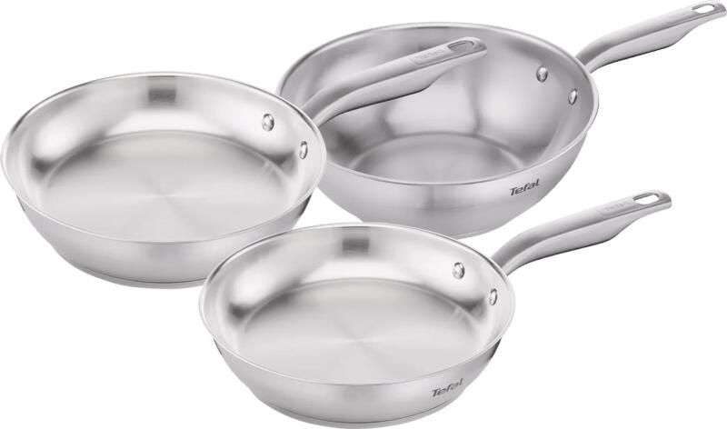 Tefal Virtuoso Koekenpannenset 24 + 28 cm + Wokpan 28 cm
