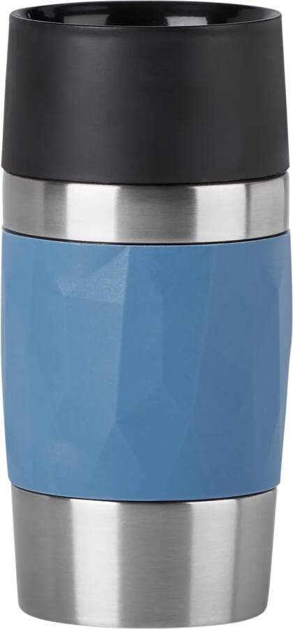 Tefal Compact Travel Mug Compact Thermosfles 0 3 L Blauw