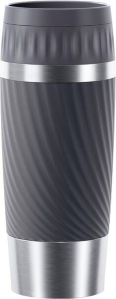 Tefal Travel Mug Easy Twist Thermosfles Antraciet 0 36 liter