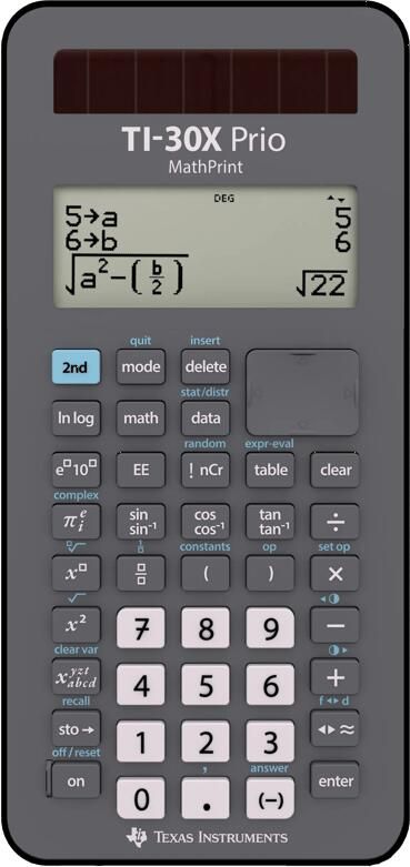 Texas Instruments CTI-30X Pro Mathprint FC Rekenmachine