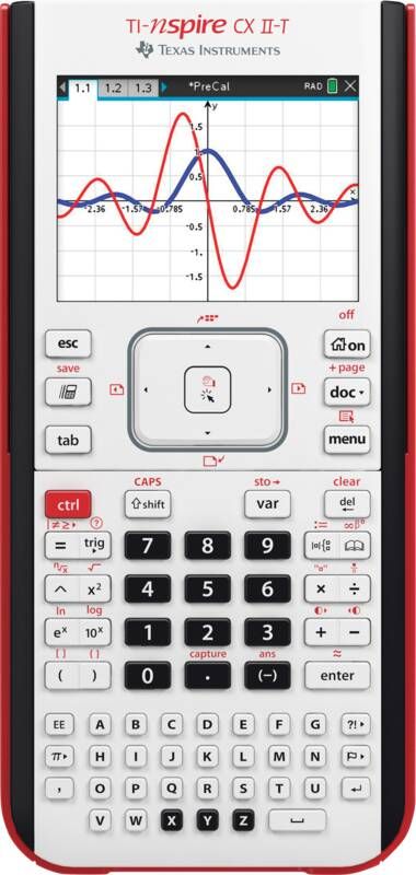 Texas Instruments Grafische Calculator Nspire Cx2