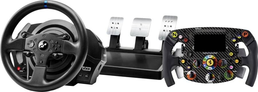 Thrustmaster T300 RS GT + Ferrari SF1000 Wheel Add-On