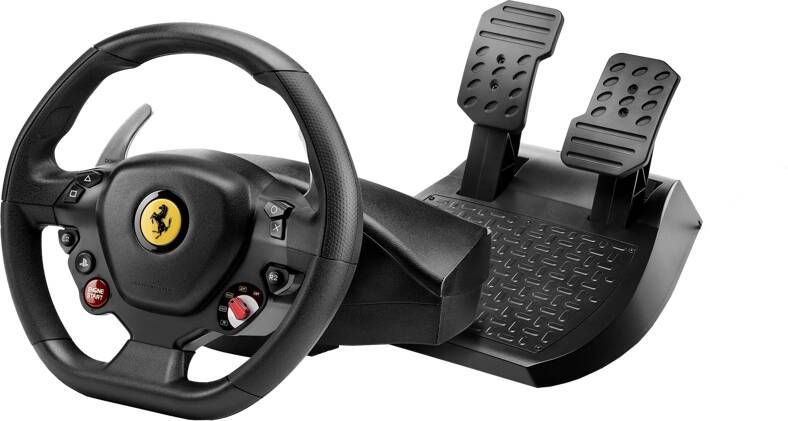 Thrustmaster T80 Ferrari 488 GTB Edition pedalen en racestuur