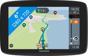 Tomtom GO Camper Tour Autonavigatie Zwart