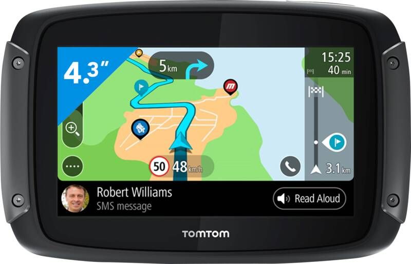 Tomtom Rider 500 Europa (Motor) Autonavigatie Zwart