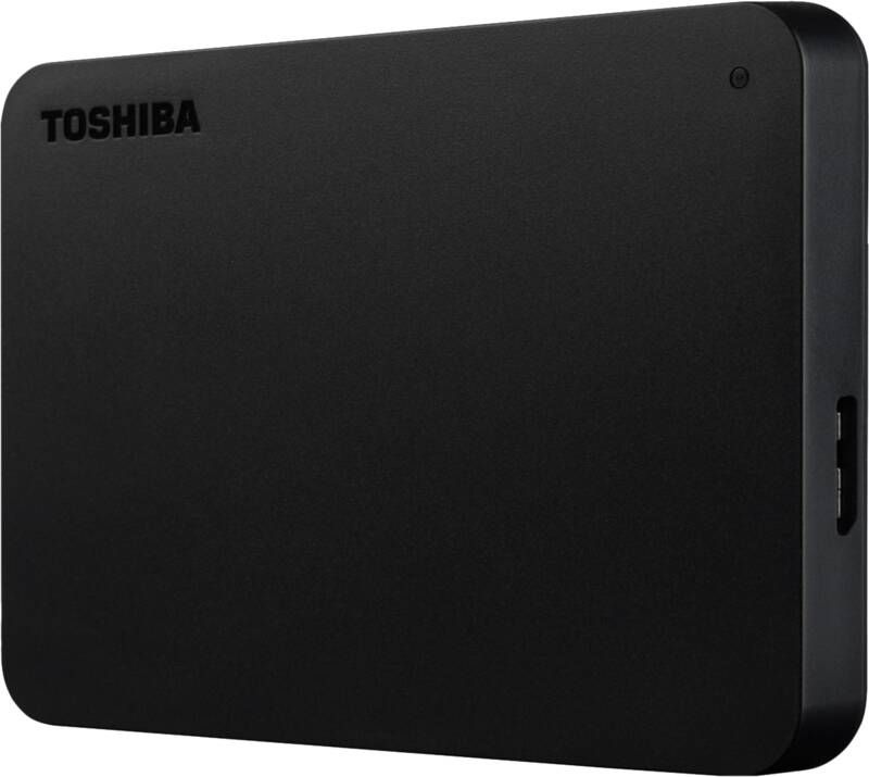 Toshiba Canvio Basics Exclusive 4TB Externe harde schijf Zwart