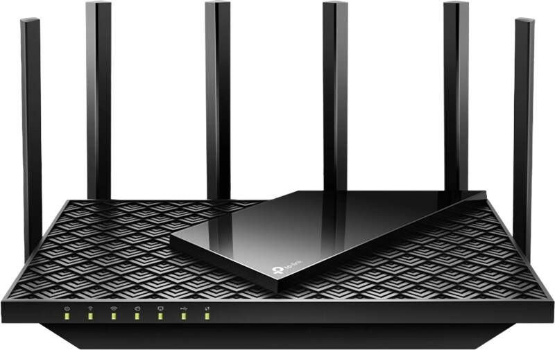 TP-Link Archer AX72 Pro WiFi repeater Zwart