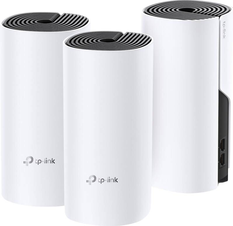 TP-Link Deco M4 AC1200 dual-band WiFi 5 Mesh Systeem (3-pack) Mesh router Wit