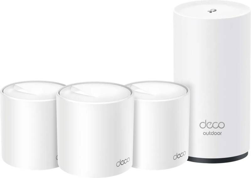 TP-Link Deco X50 3-pack + Deco X50 Outdoor