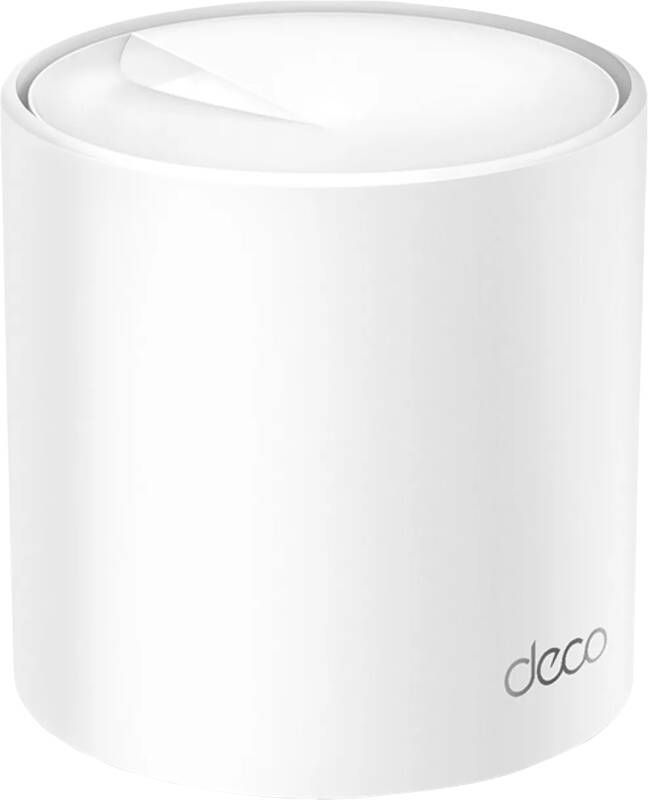 TP-Link Deco X60 AX5400 dual-band WiFi 6 Mesh Systeem (1-pack) Mesh router Wit