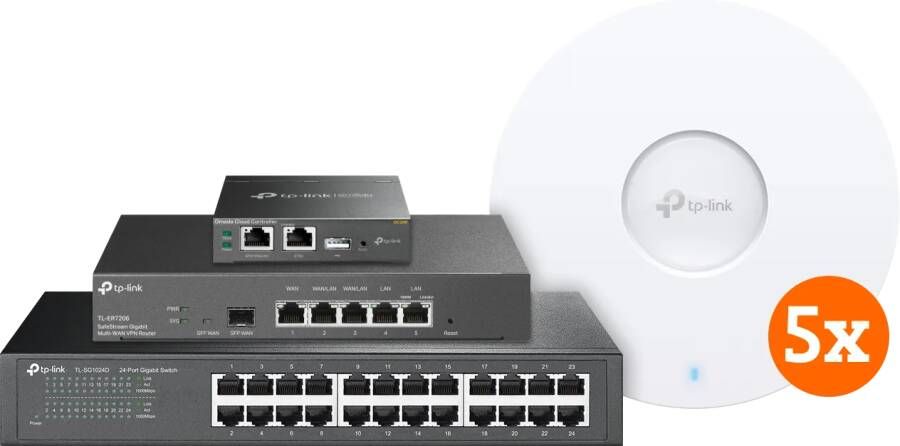 TP-Link Startpakket basisklasse voor internet in een groot bedrijf