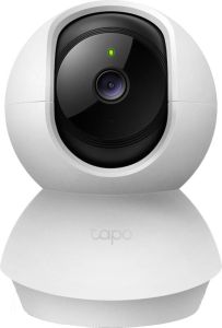 TP-Link Tapo C200 Beveiligingscamera voor Binnen 1080P Pan Tilt Home Security Wi-Fi Wit