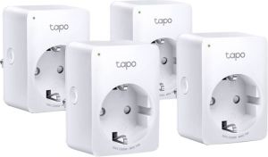 TP-Link Tapo P100 Slimme Stekker Smart Plug 4 stuks WiFi Stopcontact