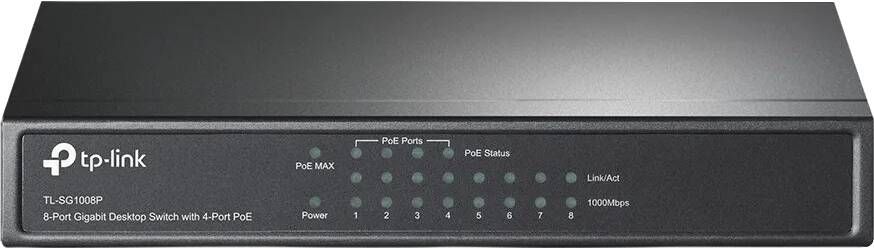 TP-Link TL-SG1008P | Netwerk Switches | Computer&IT Netwerk&Internet | TL-SG1008P