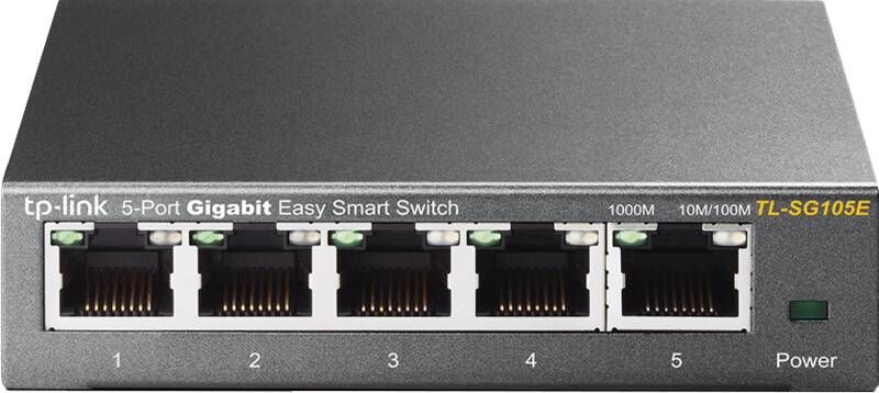 TP-Link TL-SG105E Gigabit 5 poorts switch Smart Managed