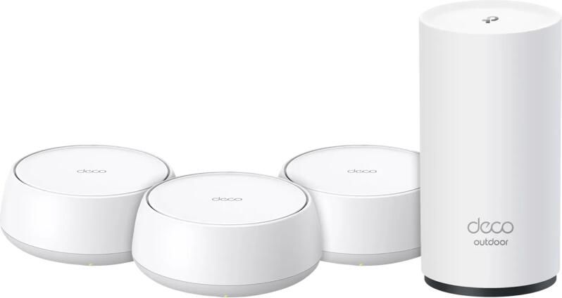 TP-Link Deco BE25 3-Pack + Deco BE25 Outdoor
