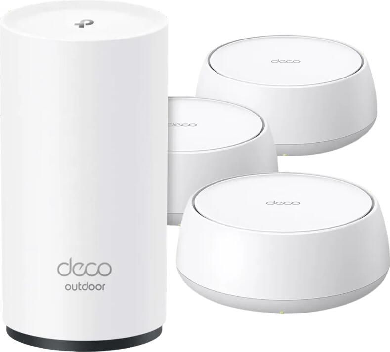 TP-Link Deco BE25 3-pack + Deco X50 Outdoor