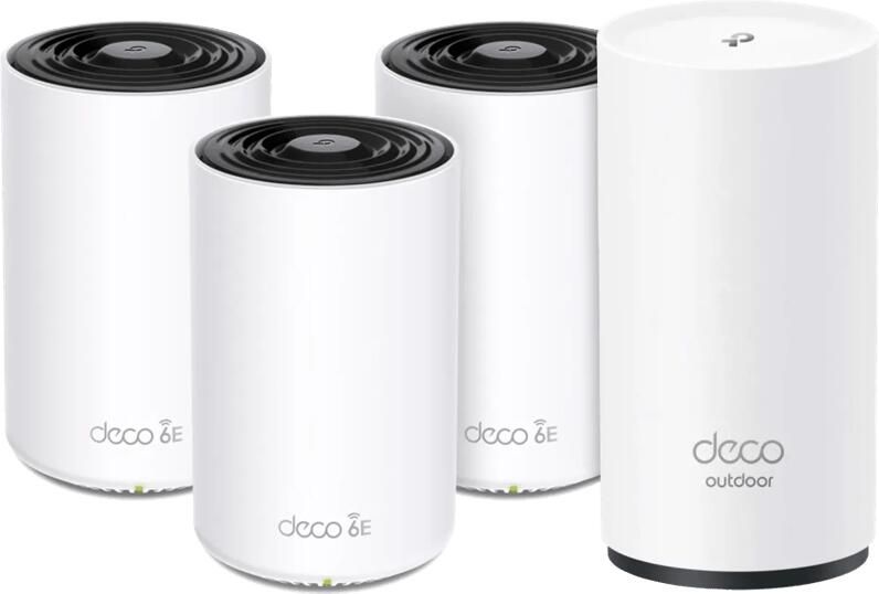 TP-Link Deco XE75 Pro 3-pack + Deco X50 Outdoor