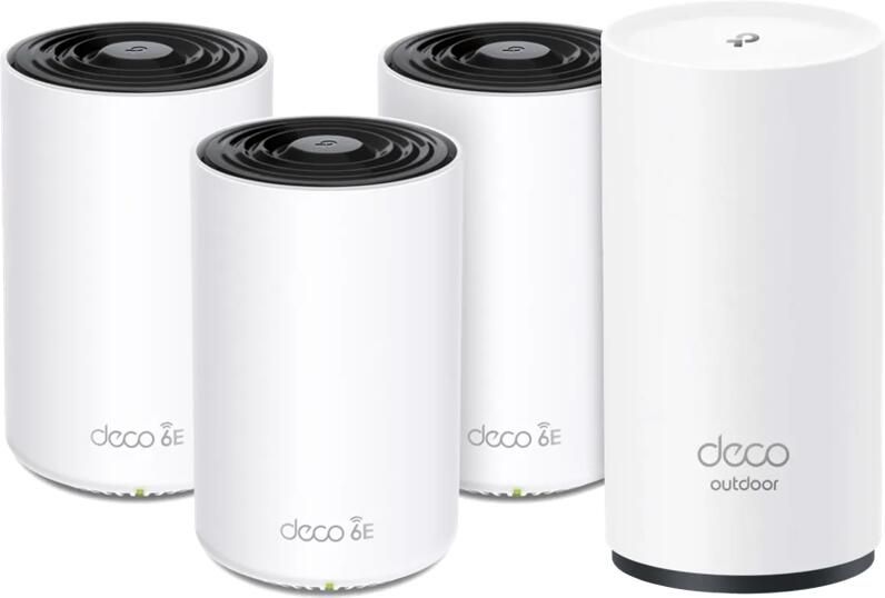 TP-Link Deco XE75 Pro 3-pack + Deco X50 Outdoor