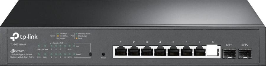 TP-Link TL-SG2210MP | Netwerk Switches | 6935364030674