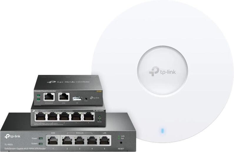 TP-Link Startpakket basisklasse voor internet in een klein bedrijf
