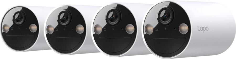 Tapo C410 (4-pack) IP-camera Wit