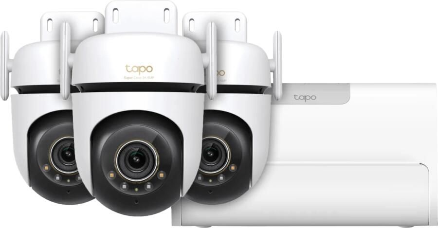 TP-Link Tapo C530WS 3-Pack + H500 CentralHub