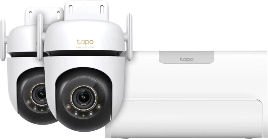 TP-Link Tapo C530WS Duo Pack + H500 Smart HomeBase