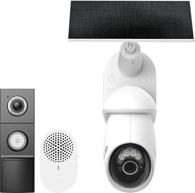 TP-Link Tapo C660 Solar Kit + D235 Smart Battery & Wired Doorbell