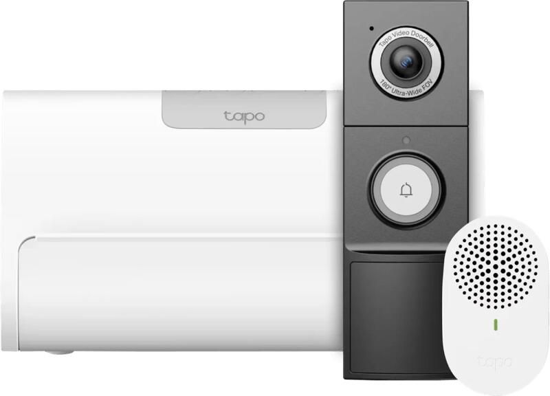 TP-Link Tapo D235 Smart Battery & Wired Doorbell + H500 CentralHub