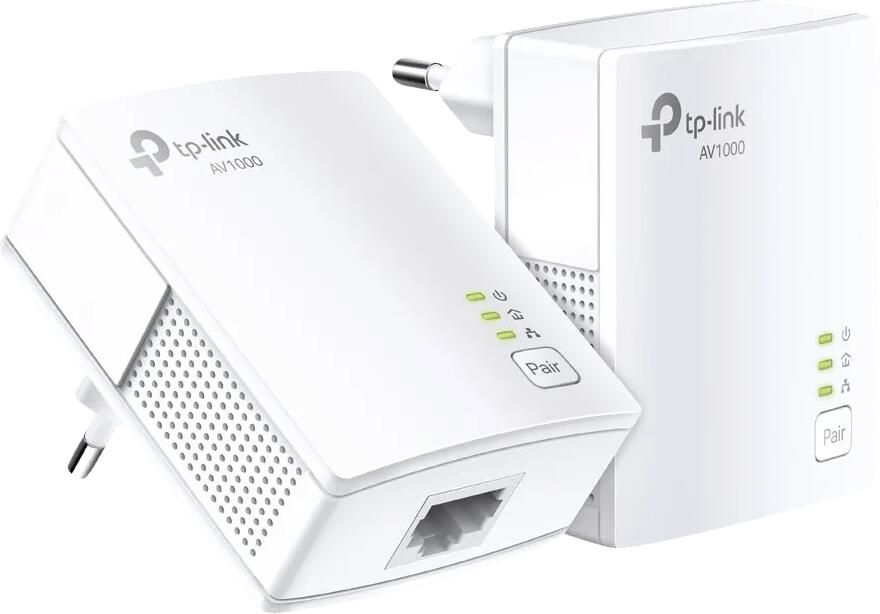 TP-Link TL-PA7017 KIT AV1000 Gigabit Powerline Starterkit Wifi adapter Wit