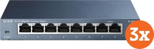 TP-Link TL-SG108 3-Pack