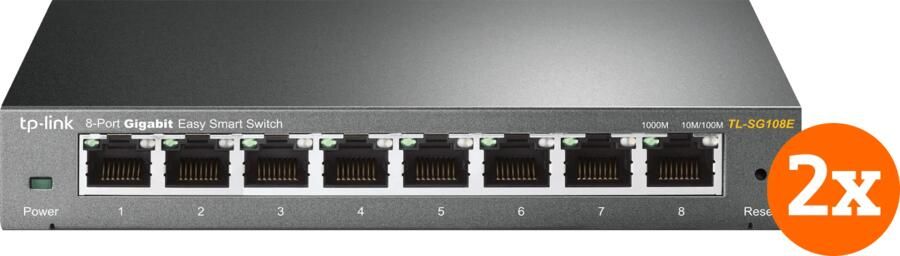 TP-Link TL-SG108E Duo-Pack