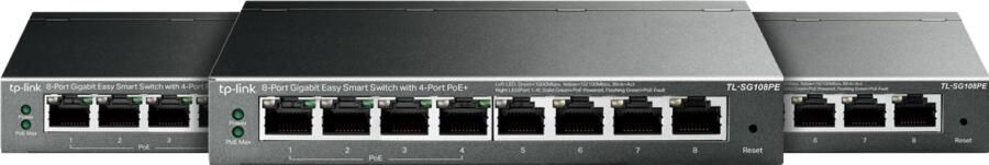 TP-Link TL-SG108PE 3-pack