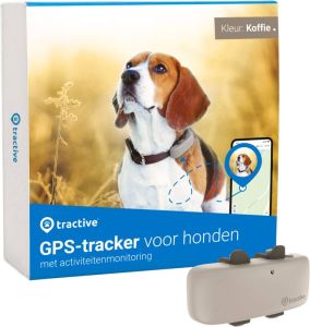 Tractive Gps Tracker Hond Beige