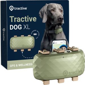 Tractive Gps Tracker Hond XL Groen