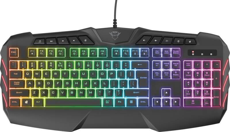 Trust GXT 881 Odyss Semi-mechanisch Gaming Toetsenbord QWERTY