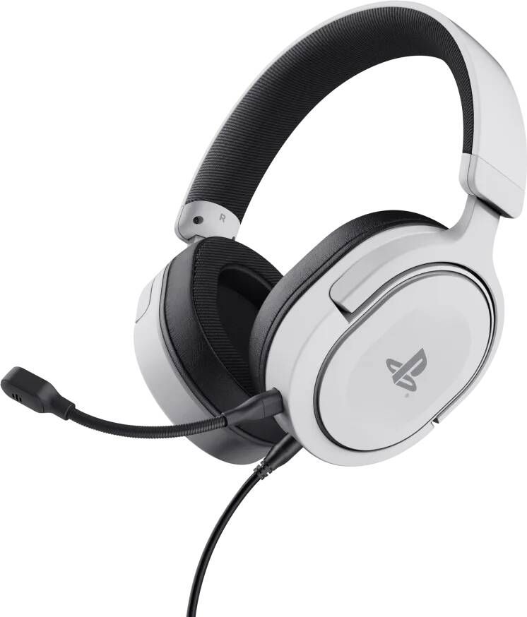 Trust Gaming GXT 498W Forta Duurzame Headset Gelicentieerd voor PlayStation 5 Wit